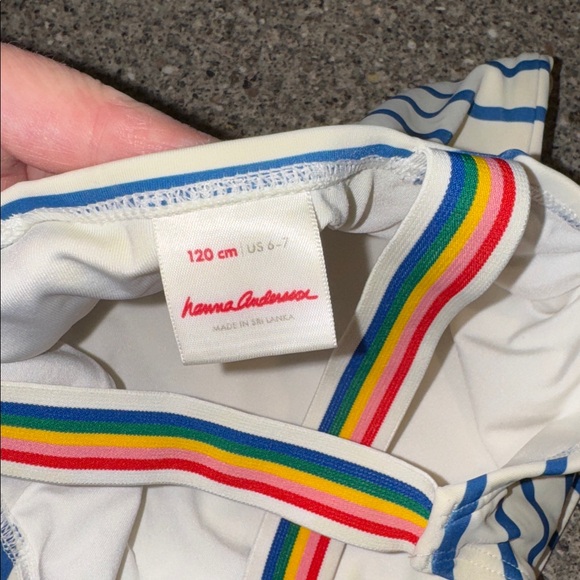 Hanna Andersson rainbow swimsuit - Picture 2 of 3